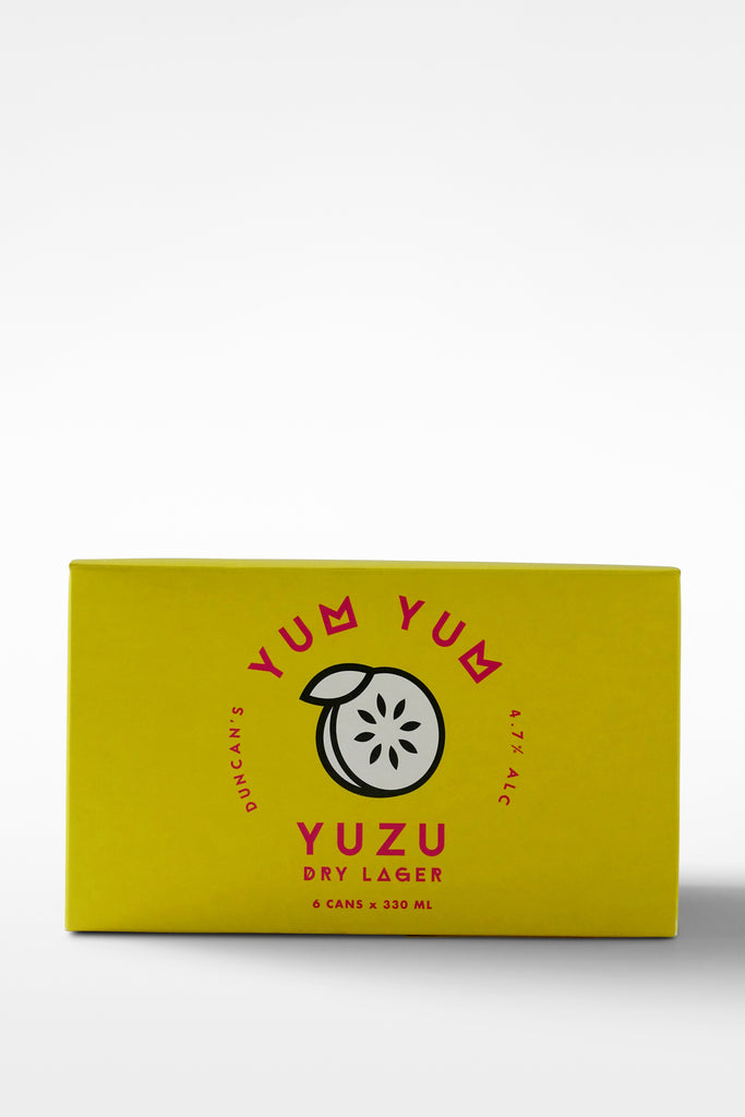 Duncan's Yum Yum Yuzu Lager 330ml 6 pack