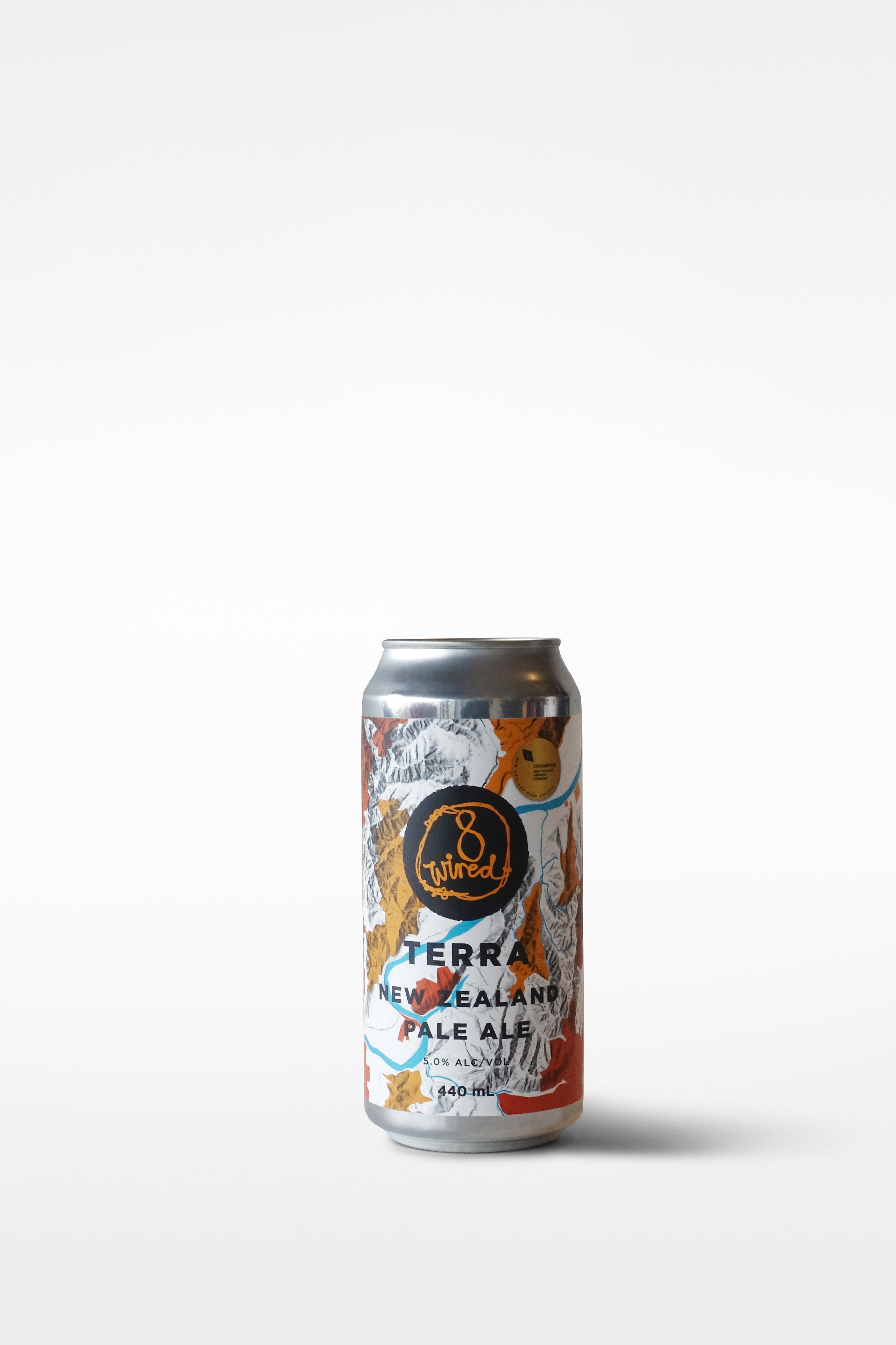 8 Wired Terra NZ Pale Ale 440ml