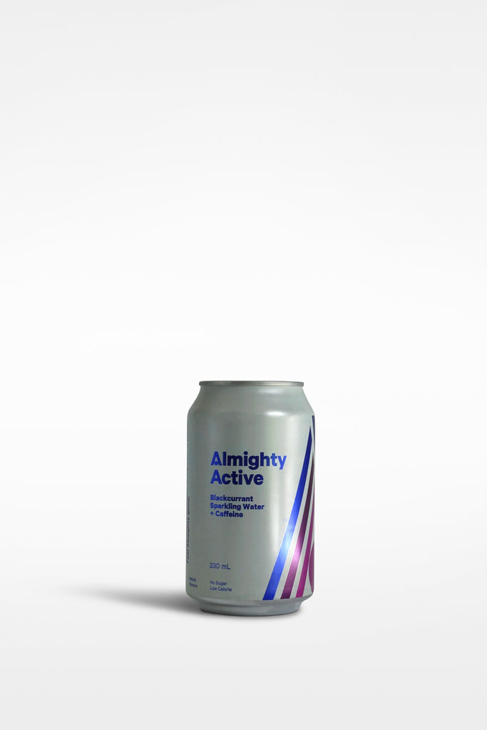 Almighty Active Blackcurrant Sparkling Water 330ml