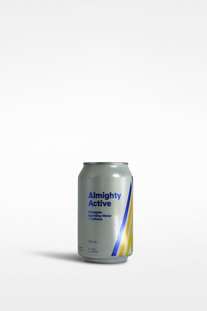 Almighty Active Pineapple Sparkling Water 330ml