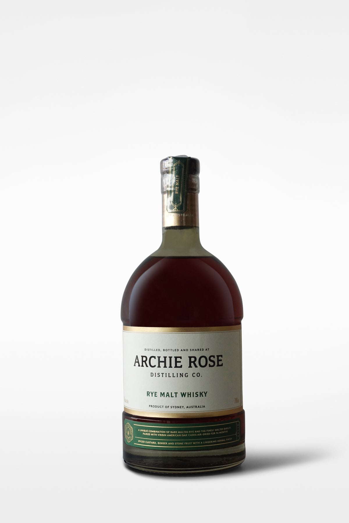 Archie Rose Rye Malt Whisky 700ml – By The Bottle
