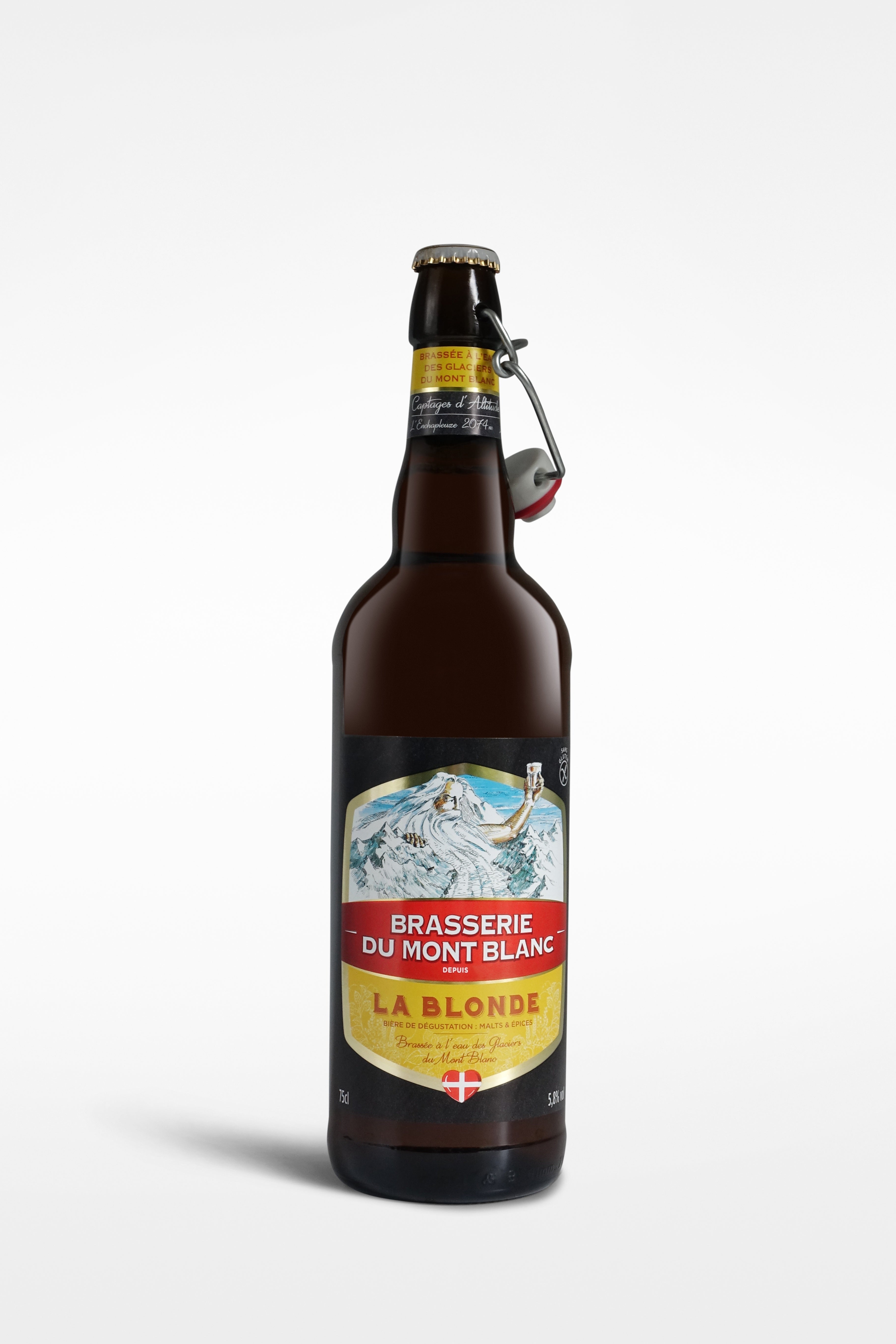 Brasserie Du Mont Blanc Biere Blonde 750ml