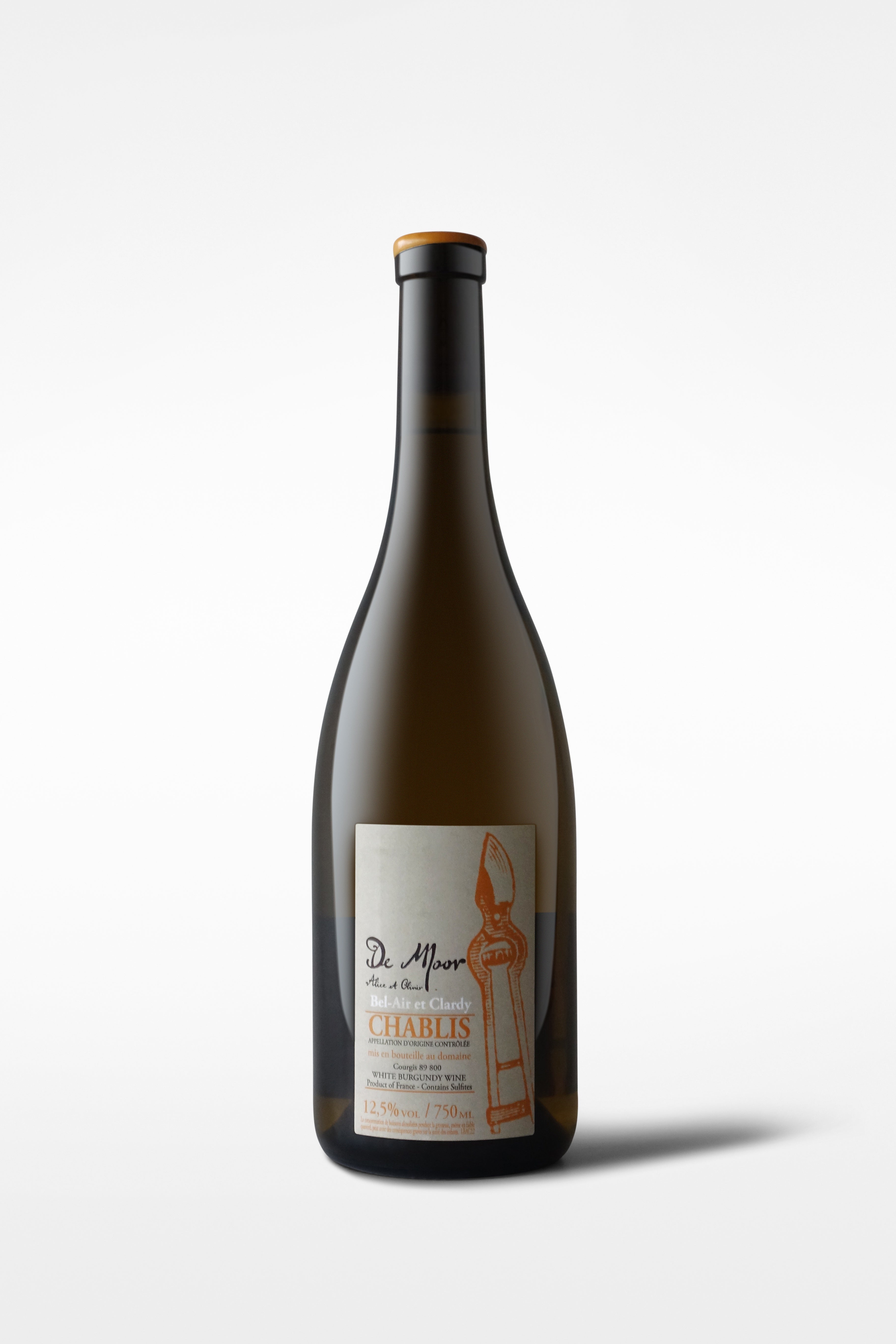 Alice and Olivier de Moor Belair-Clardy Chablis 2022