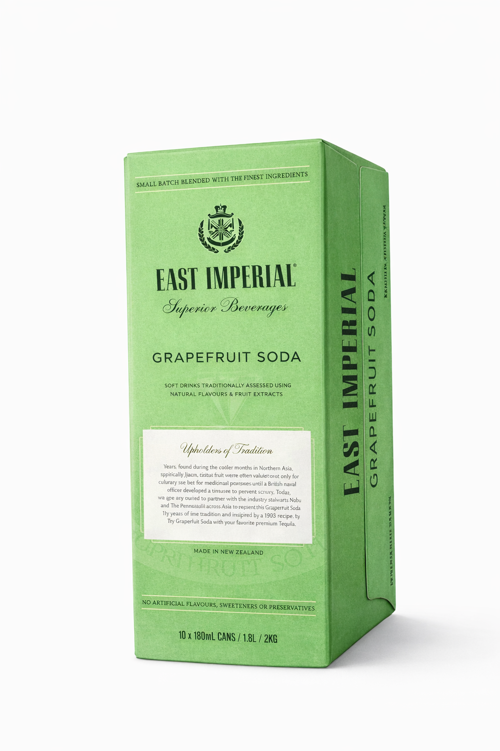 East Imperial Grapefruit Soda Can 10 pack