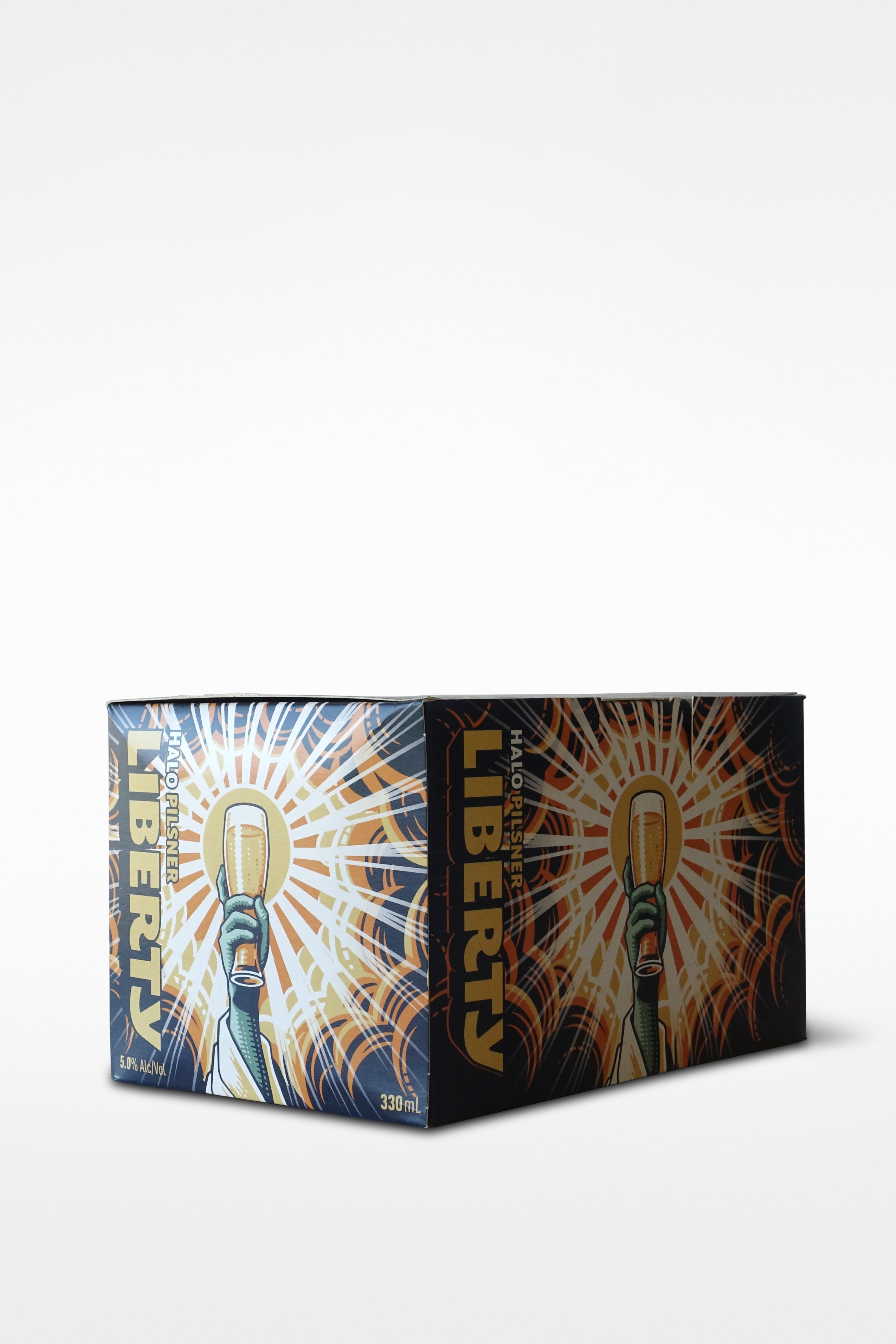 Liberty Brewing Co. Halo Pilsner 6 Pack 330ml