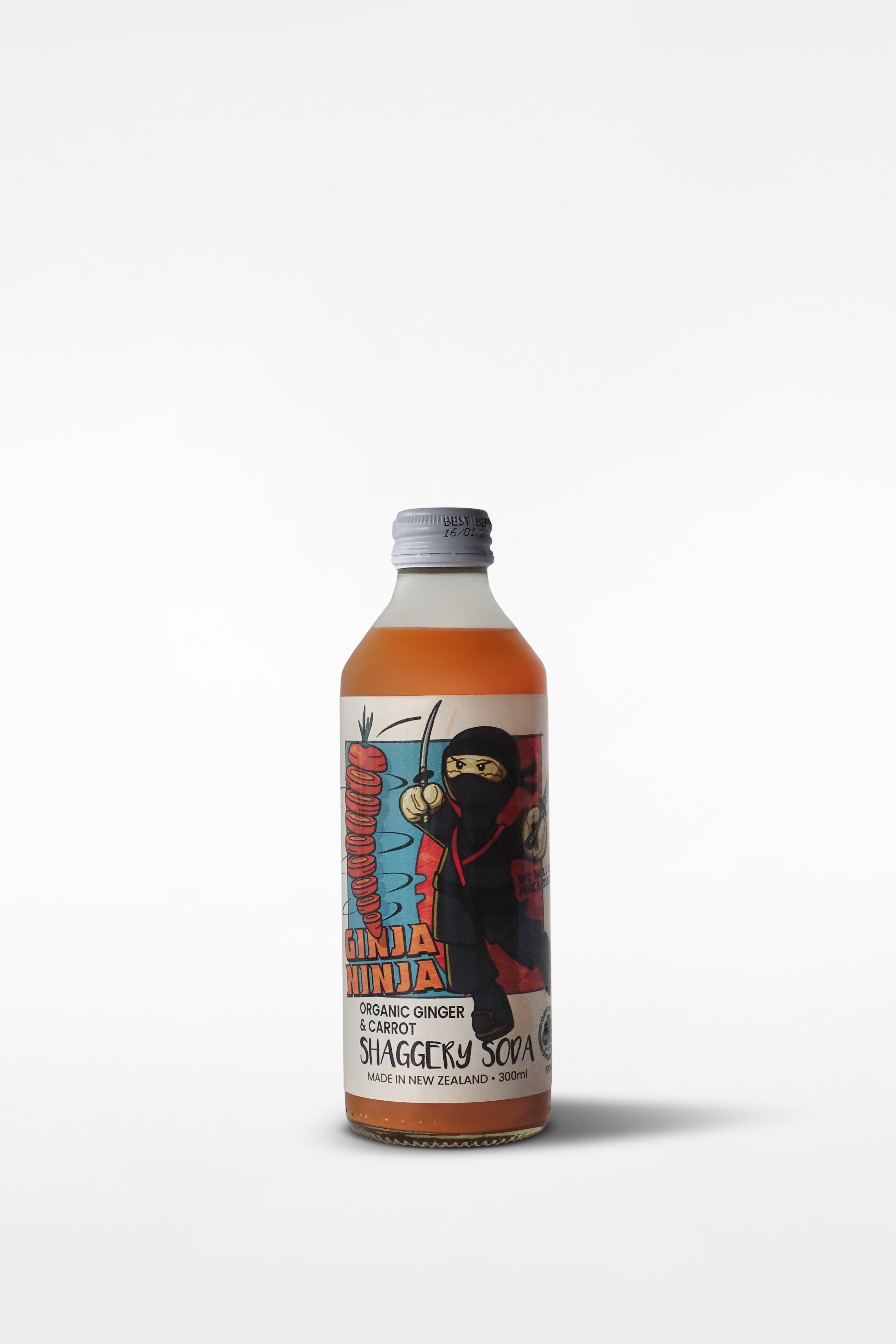 Little Shaggery Farm Ginja Ninja Soda 300ml