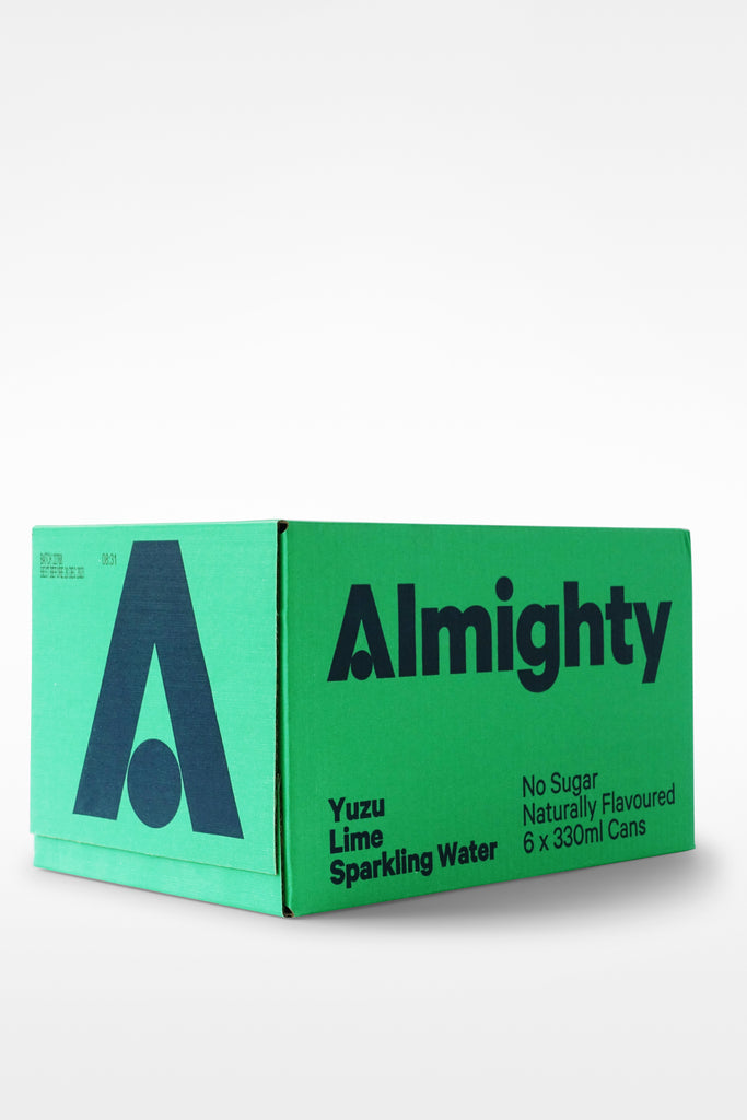 Almighty Yuzu & Lime Sparkling Water 6 Pack