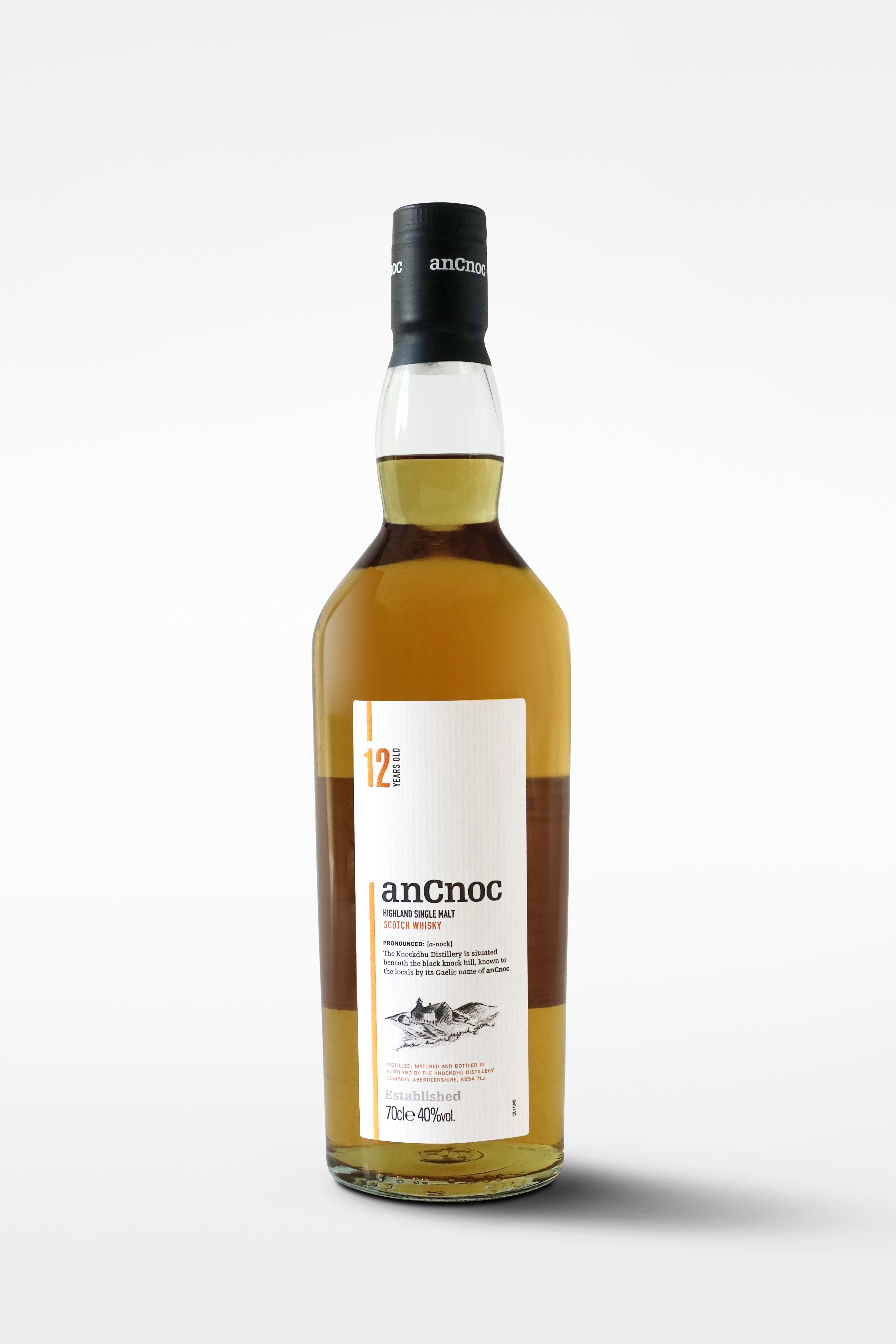 AnCnoc 12 Year Single Malt Scotch Whisky