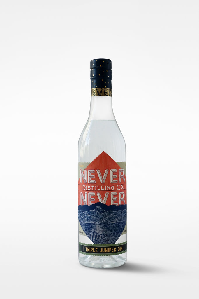 Never Never Triple Juniper Gin 500ml