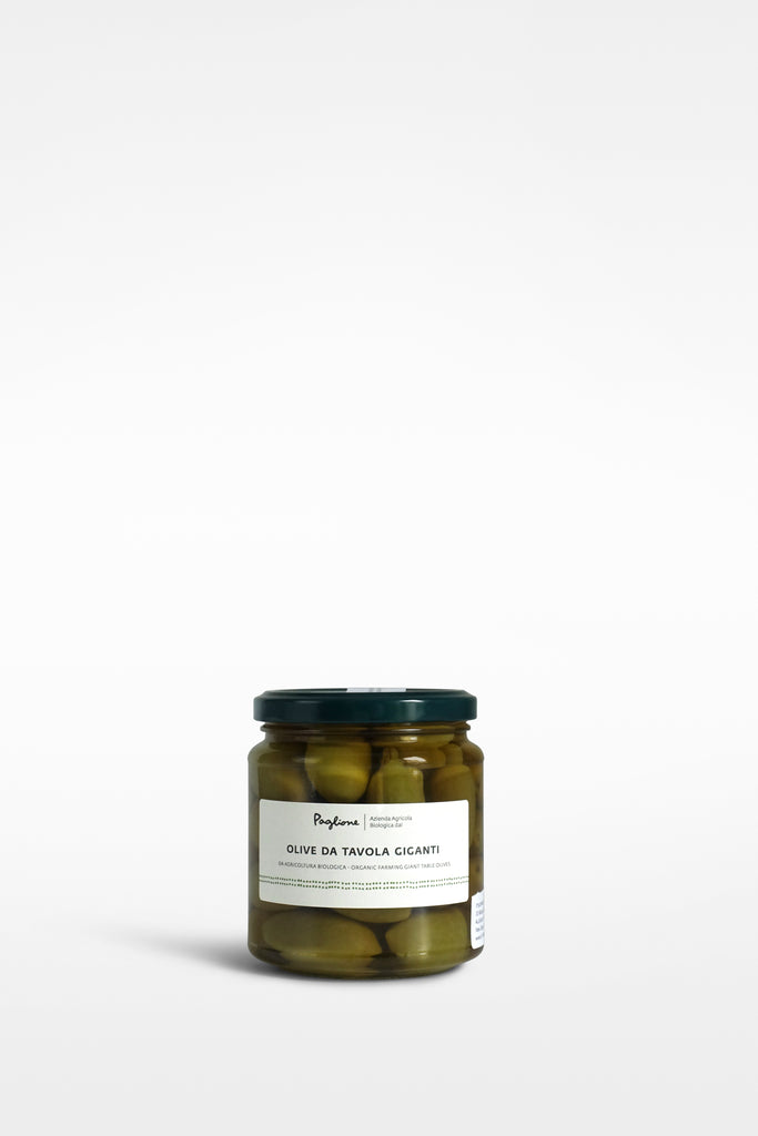 Paglione Green Table Olives